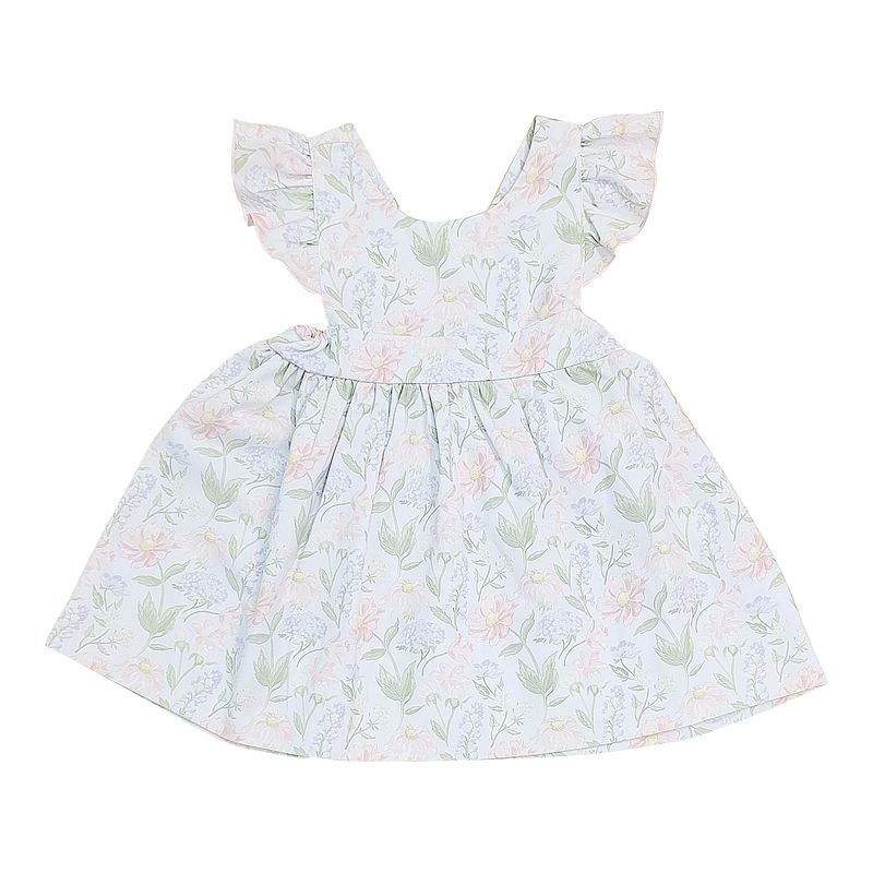 Lilah Floral Print Bow Back Dress