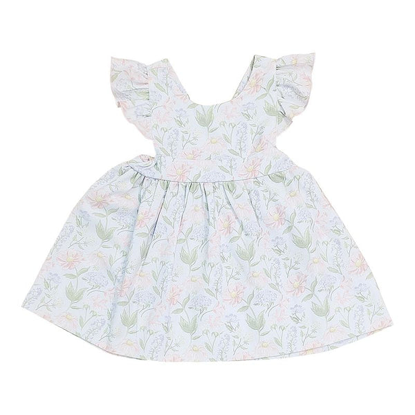 Lilah Floral Print Bow Back Dress
