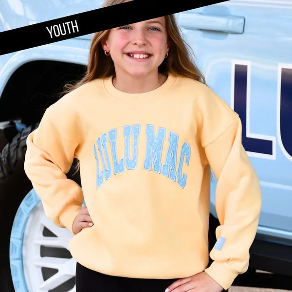 Lulu Mac Youth Polka Dot Sweatshirt