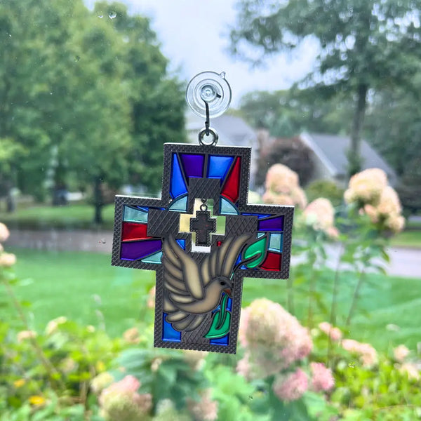 Cross & Dove Ornament/Sun Catcher