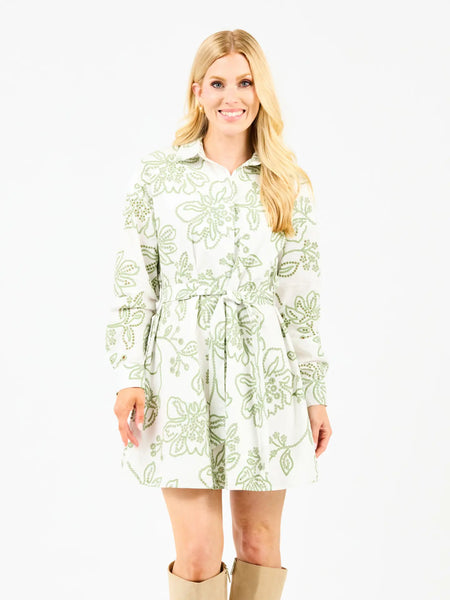 Mary Square Sarah Lacecap Dress