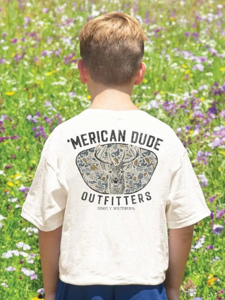 Simply Southern Kids Deer Dude Tee