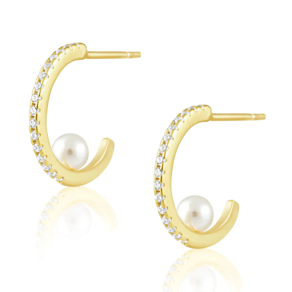 Jensyn Pearl Hoops