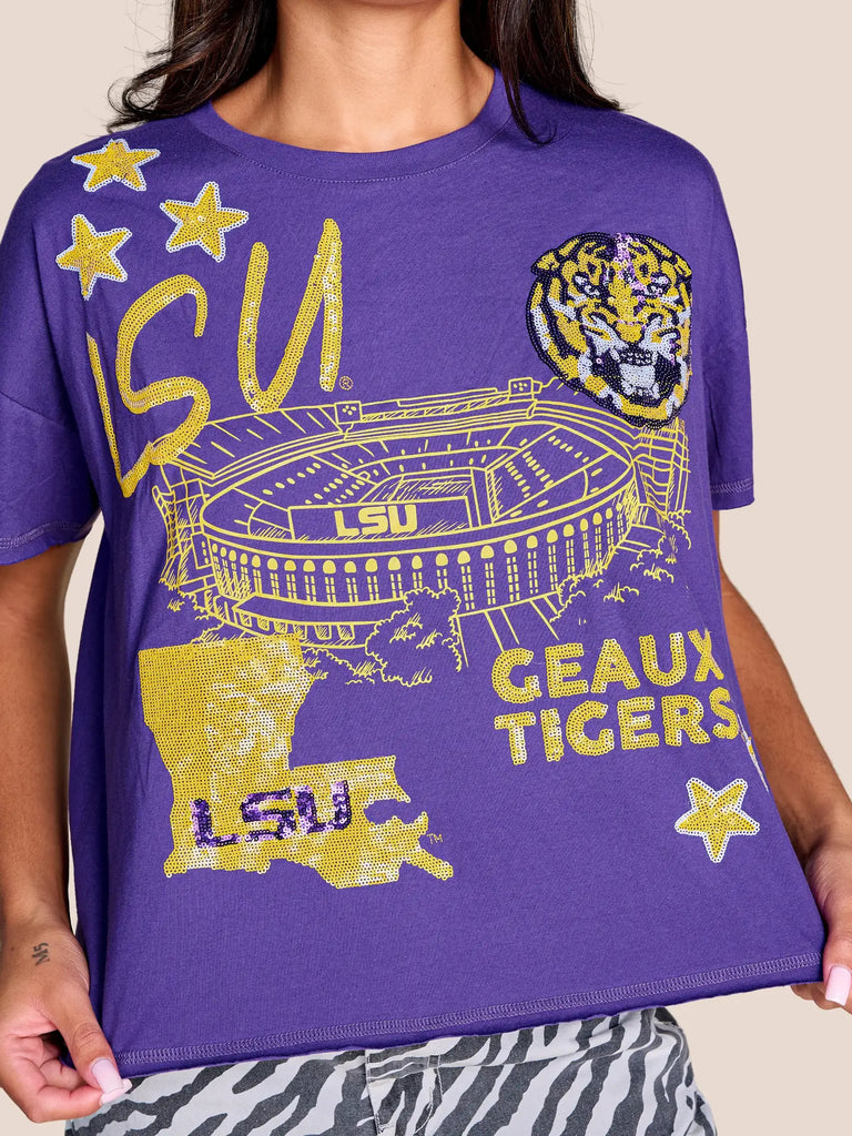 The Fourth Quarter Sequin Tee