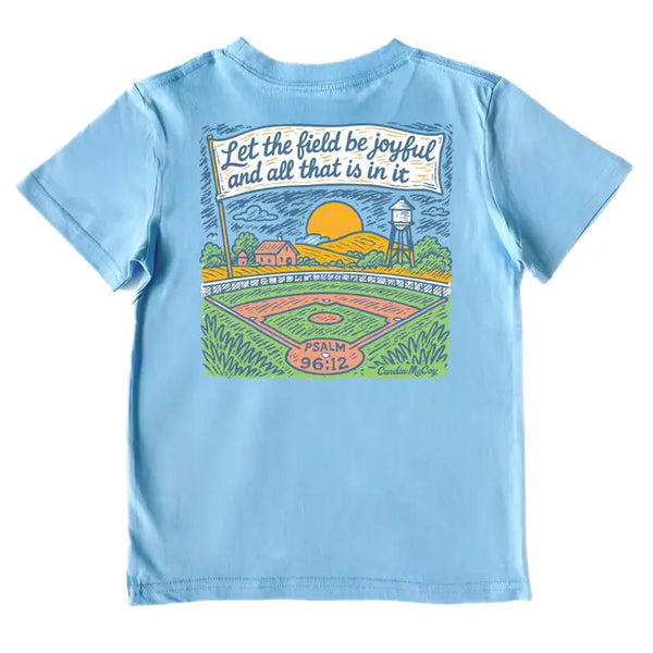 Kids' Joyful Baseball Short Sleeve Tee