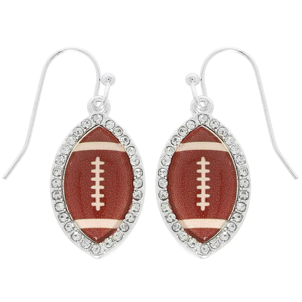 Gameday Football Dangle Earrings