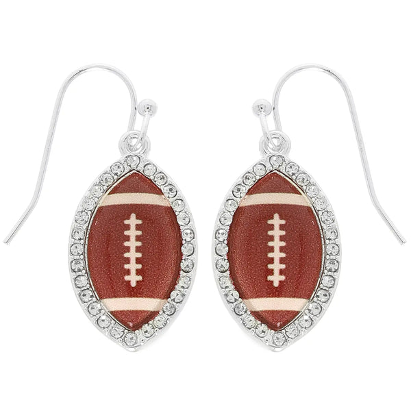 Gameday Football Dangle Earrings