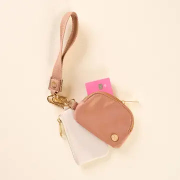 Dynamic Duo Pouch Wristlet