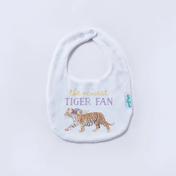 The Newest Tiger Fan Baby Bib