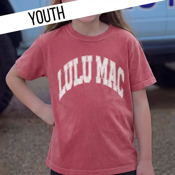 Lulu Mac Youth Polka Dot Tee