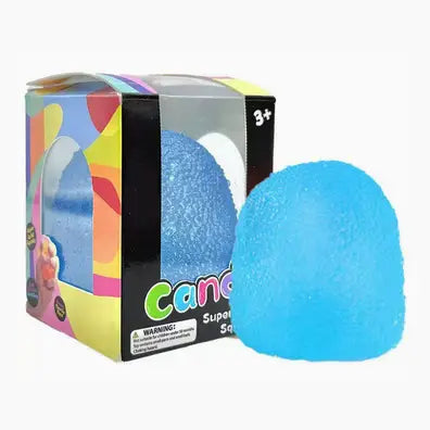 Candy Malt Sugar Squishy Fidget Toy - Blue