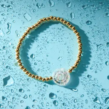 Holy Water Serenity Prayer Bracelet