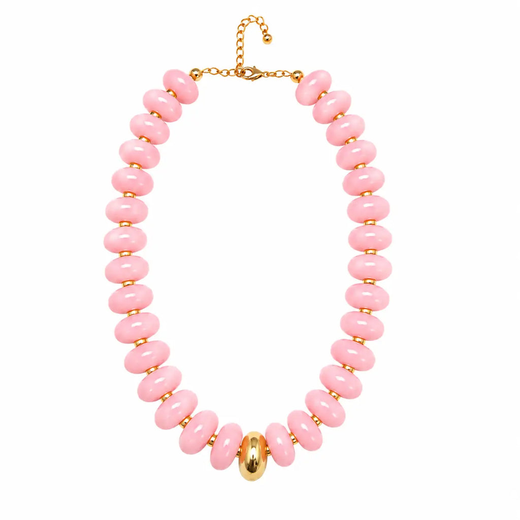 Gold Accent Candy Necklace