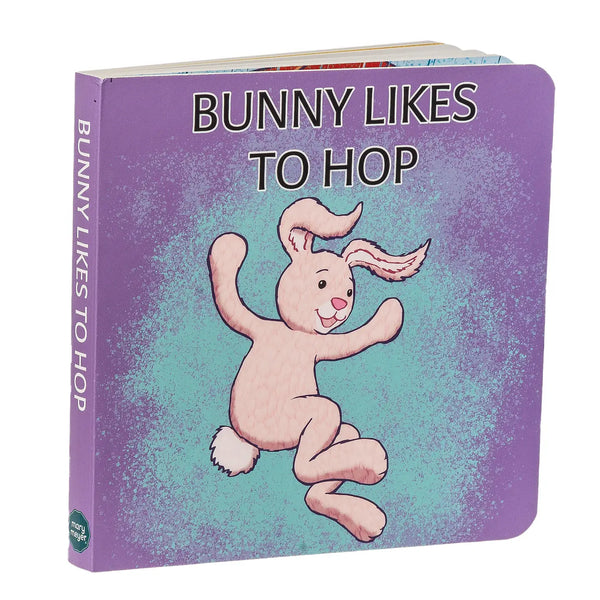 "Bunny Likes To Hop" Board Book