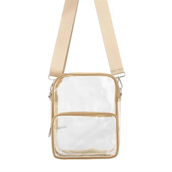 Clear See Thru Fashion Cross Body Handbags