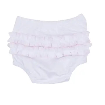 Solid Ruffle Diaper Cover Set