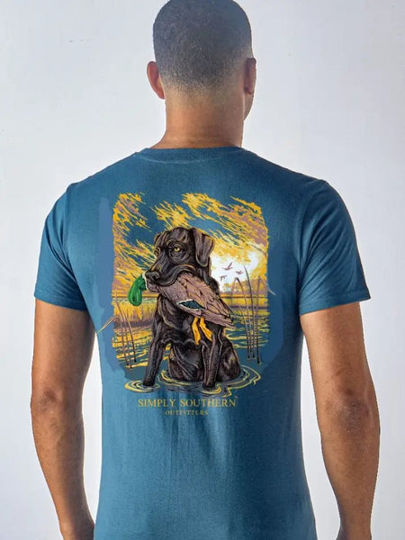 Simply Southern Men's Duck & Dog Tee