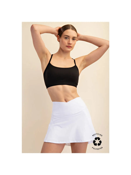 Butter V Shaped High Waist Skort