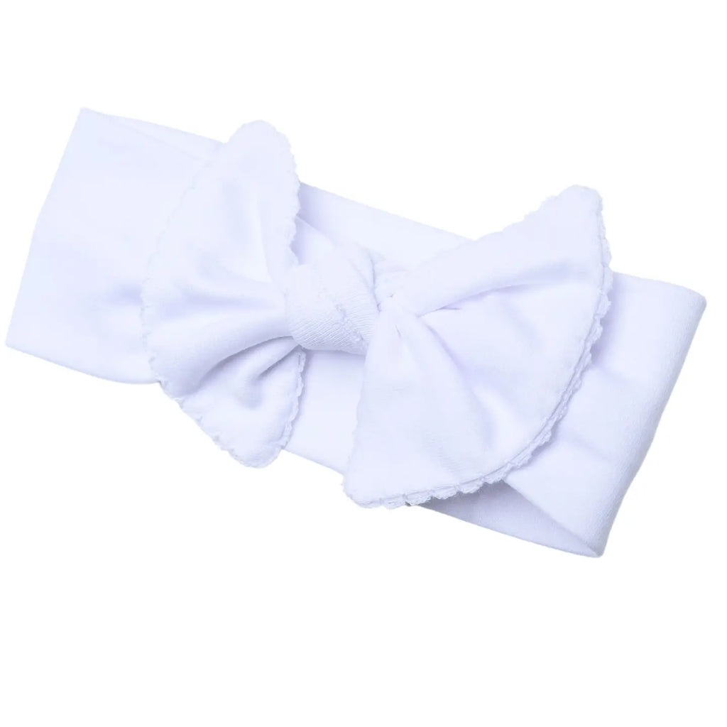 White Trim Headband