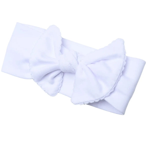 White Trim Headband