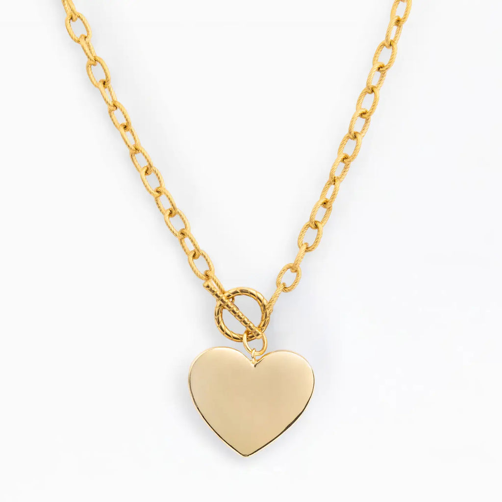 Michelle McDowell Ivana Heart Necklace