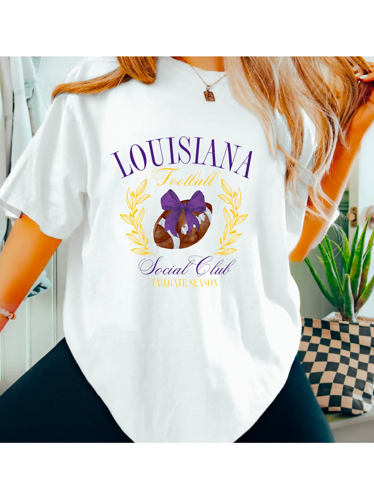 Louisiana Football Social Club Graphic Tee