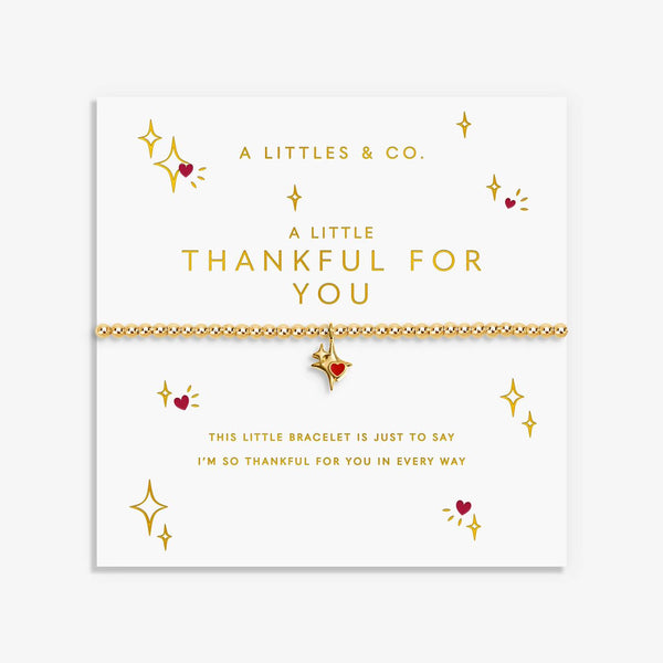 A Little 'Thankful For You' Bracelet