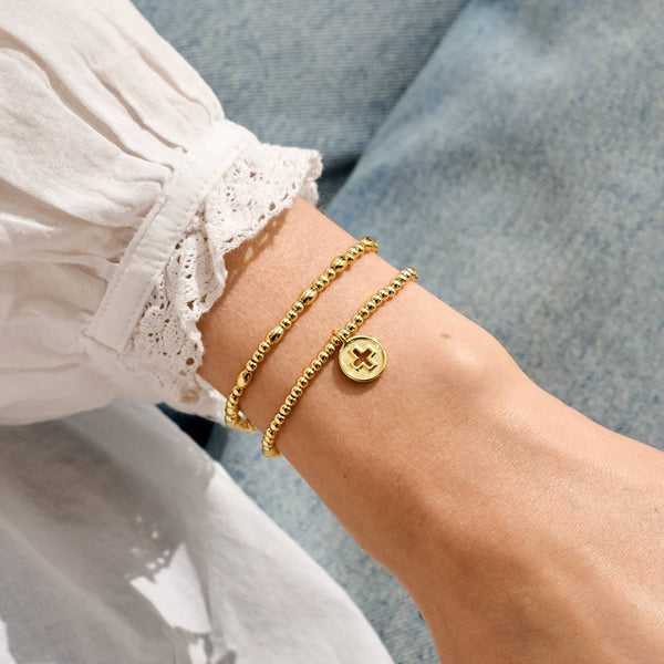 A Little 'Walk By Faith' Set Of Two Bracelets
