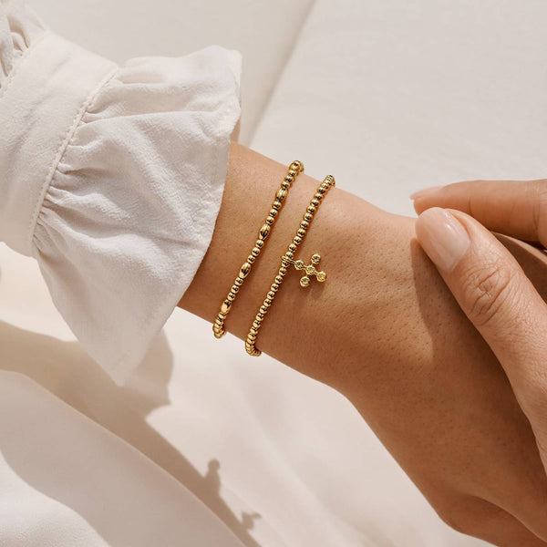 A Little 'God Is With You' Set Of Two Bracelets