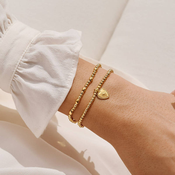 A Little 'Love And Light' Set Of Two Bracelets