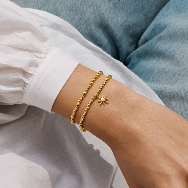 A Little 'Count Your Blessings' Set Of Two Bracelets