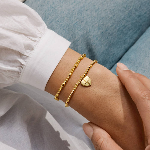 A Little 'Believe Always' Set Of Two Bracelets