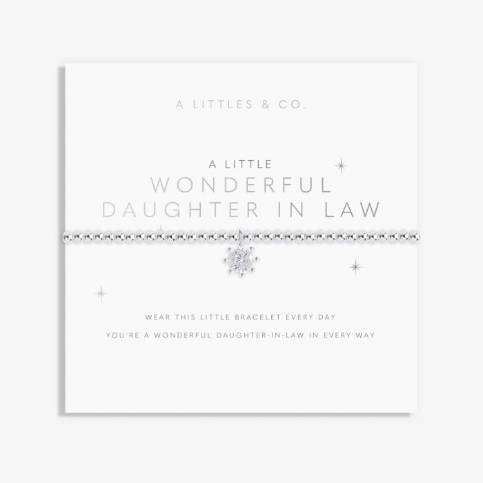 A Little 'Wonderful Daughter in Law' Bracelet