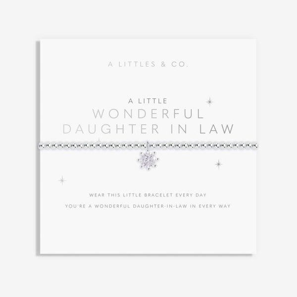 A Little 'Wonderful Daughter in Law' Bracelet