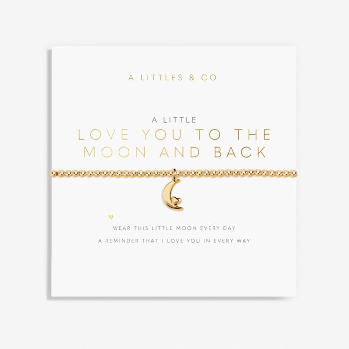 A Little 'Love You To The Moon And Back' Bracelet
