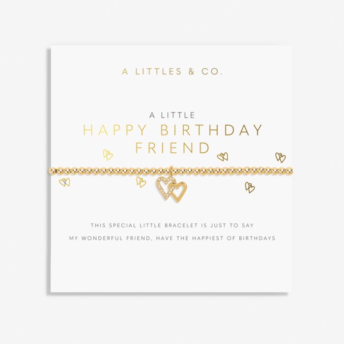A Little 'Happy Birthday Friend' Bracelet