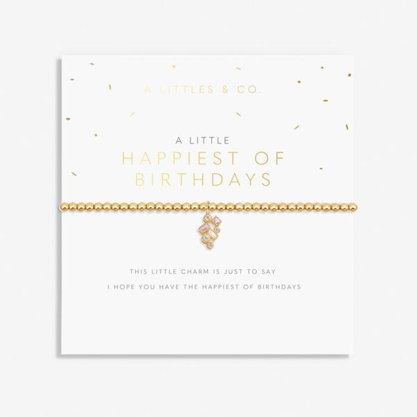 A Little 'Happiest Of Birthdays' Bracelet