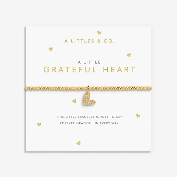 A Little 'Grateful Heart' Bracelet