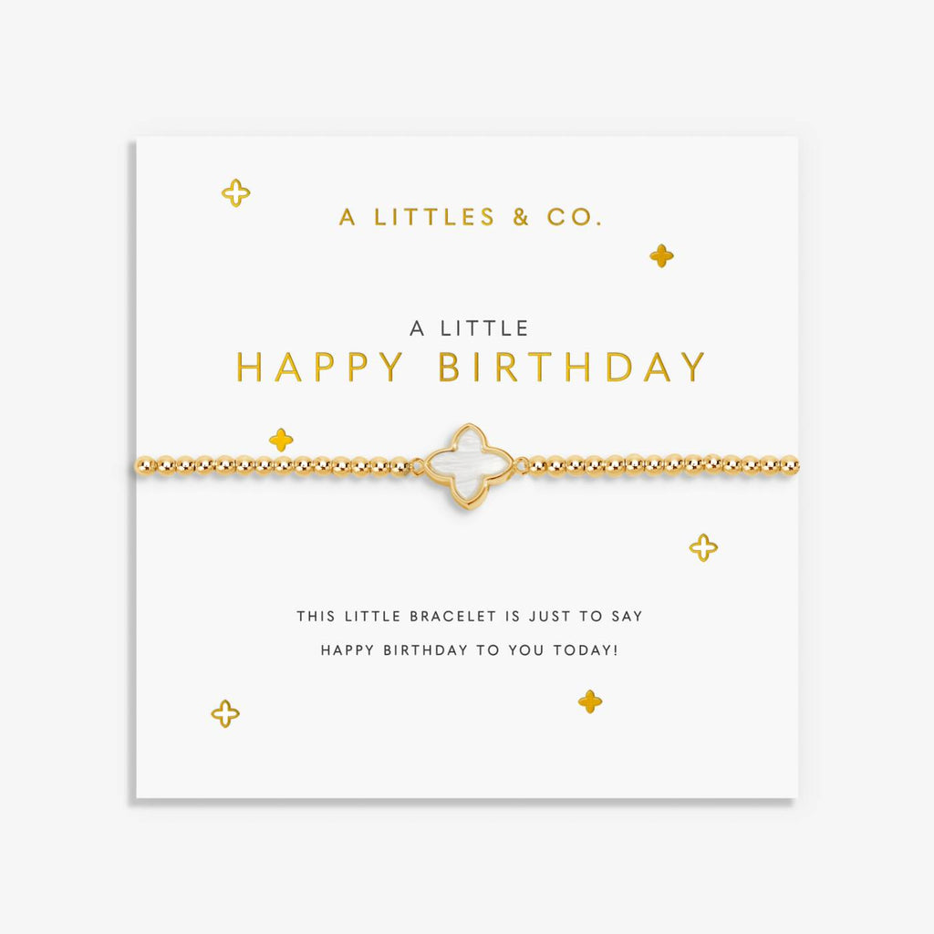 A Little 'Happy Birthday' Bracelet