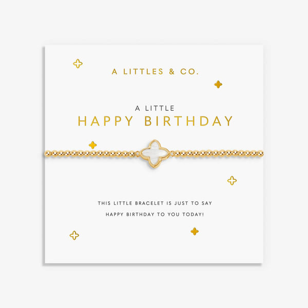A Little 'Happy Birthday' Bracelet