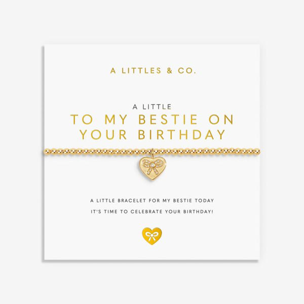 A Little 'To My Bestie On Your Birthday' Bracelet