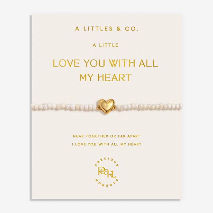 Precious Moments 'Love You With All My Heart' Bracelet