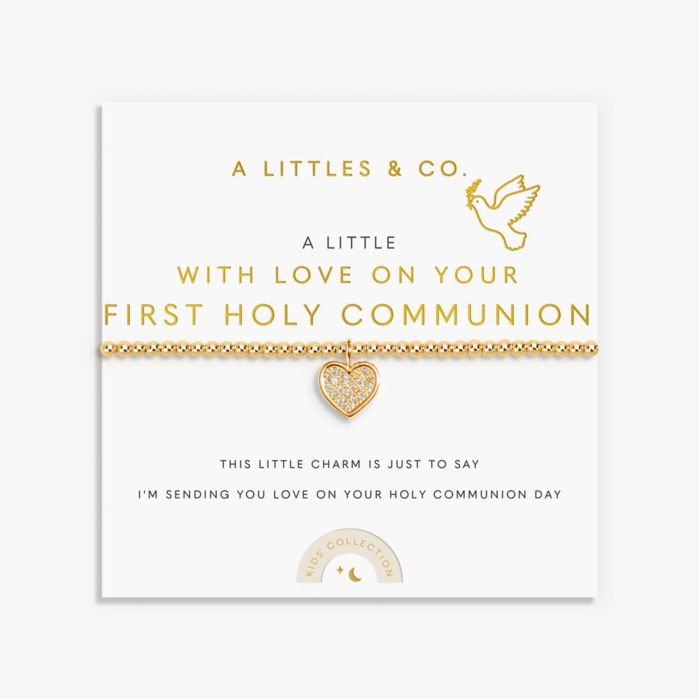 Kids' A Little 'With Love On Your First Holy Communion' Bracelet