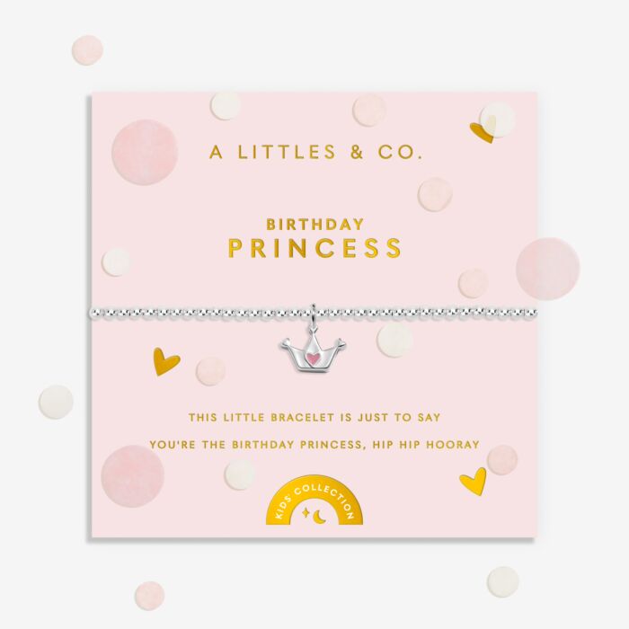 Kids' Confetti A Little 'Birthday Princess' Bracelet