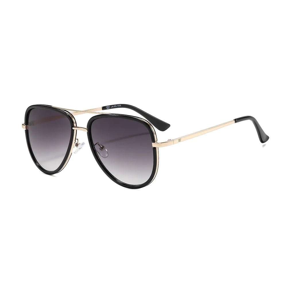 Lulu Mac Black Lilly Sunglasses