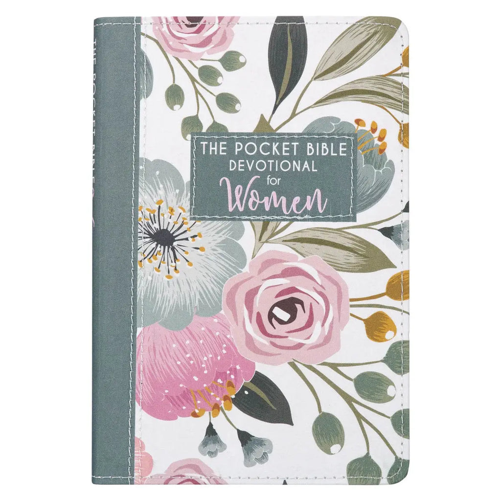 Pocket Bible Devotional For Women Faux Leather