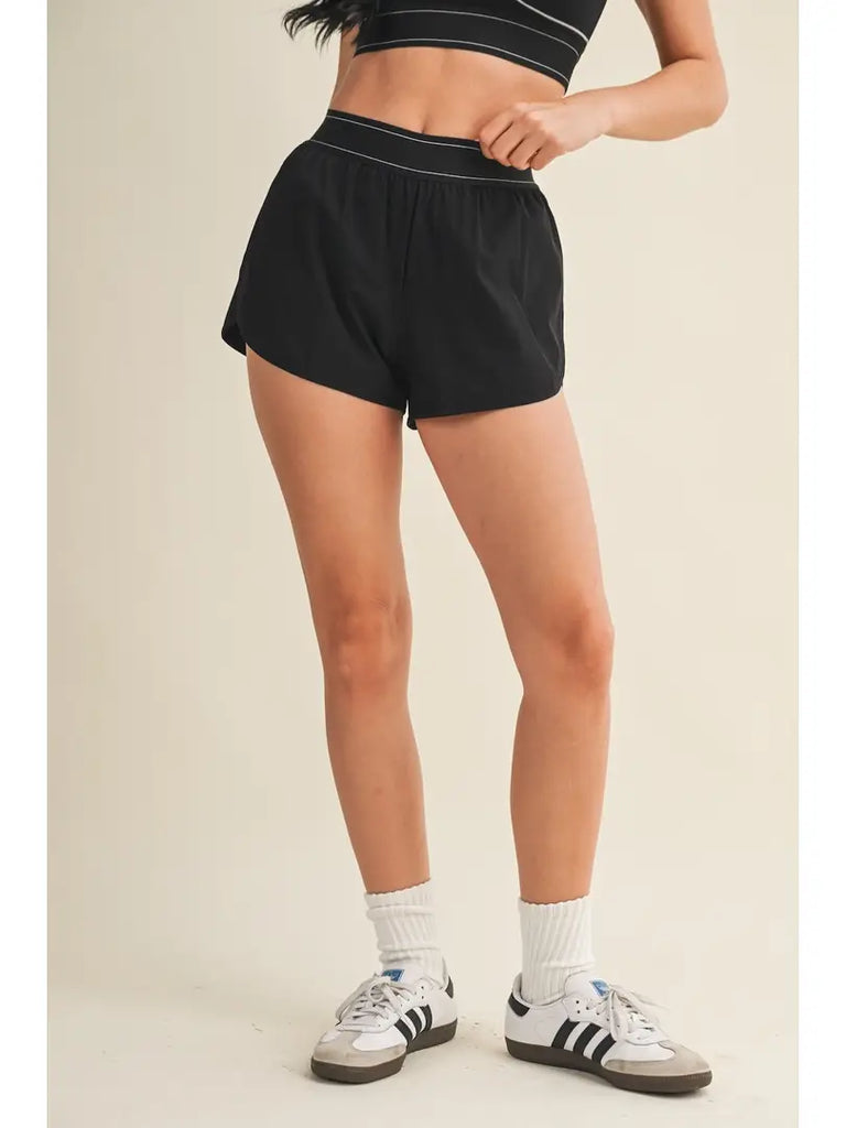 Lightweight Shorts w/ Elastic Waistband