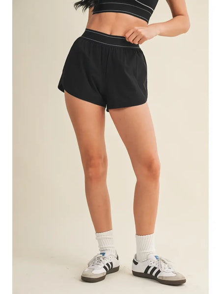 Lightweight Shorts w/ Elastic Waistband
