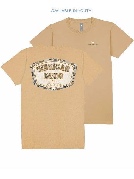 Simply Southern Kids Camo 'Merican Dude Tee