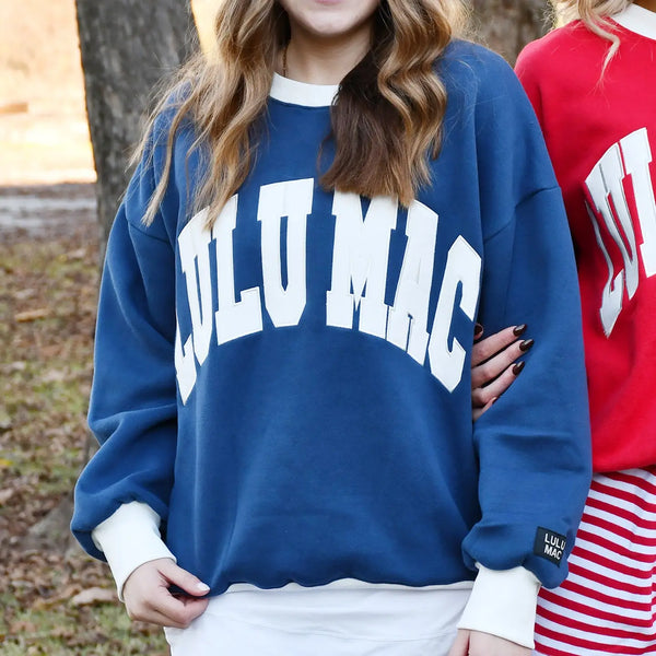 LuluMac Color Block Sweatshirt